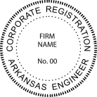 Arkansas Corporate Engineer Seal